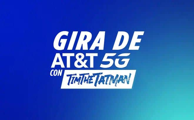 Gira de ATT 5G con TimTheTatMan